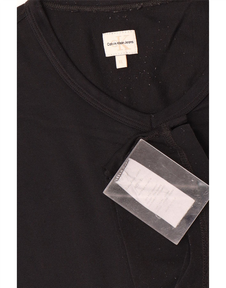 Camiseta masculina Calvin Klein Jeans Top XL preto poliamida
