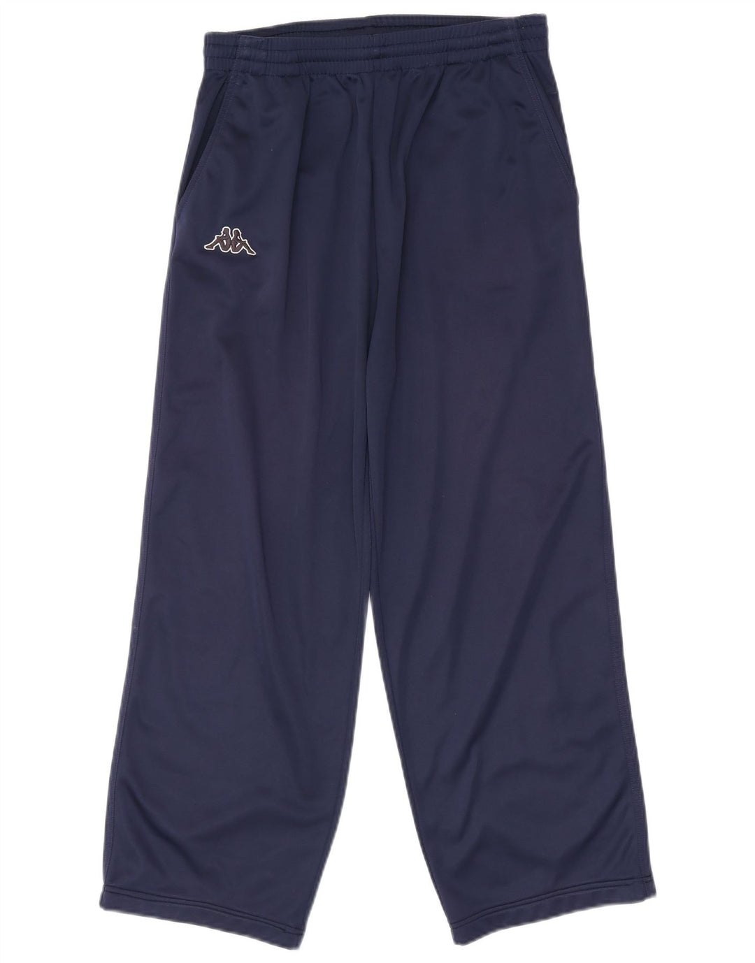 Calça de treino masculina Kappa poliéster azul marinho médio