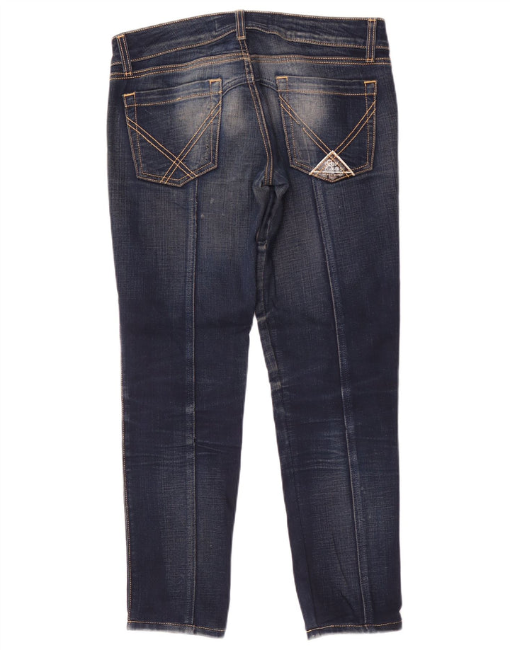 Roy Rogers Calça Jeans Feminina Slim IT 42 Médio W28 L28 Azul