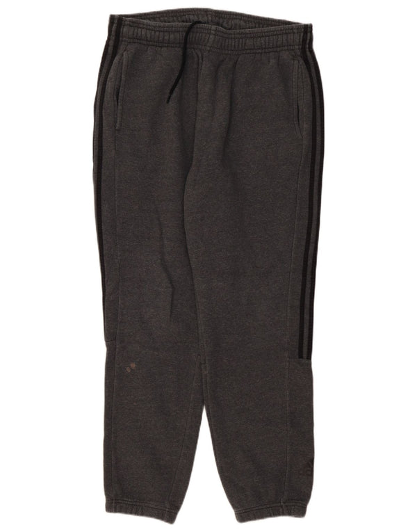 Calças de treino masculinas Adidas Joggers XL cinza algodão