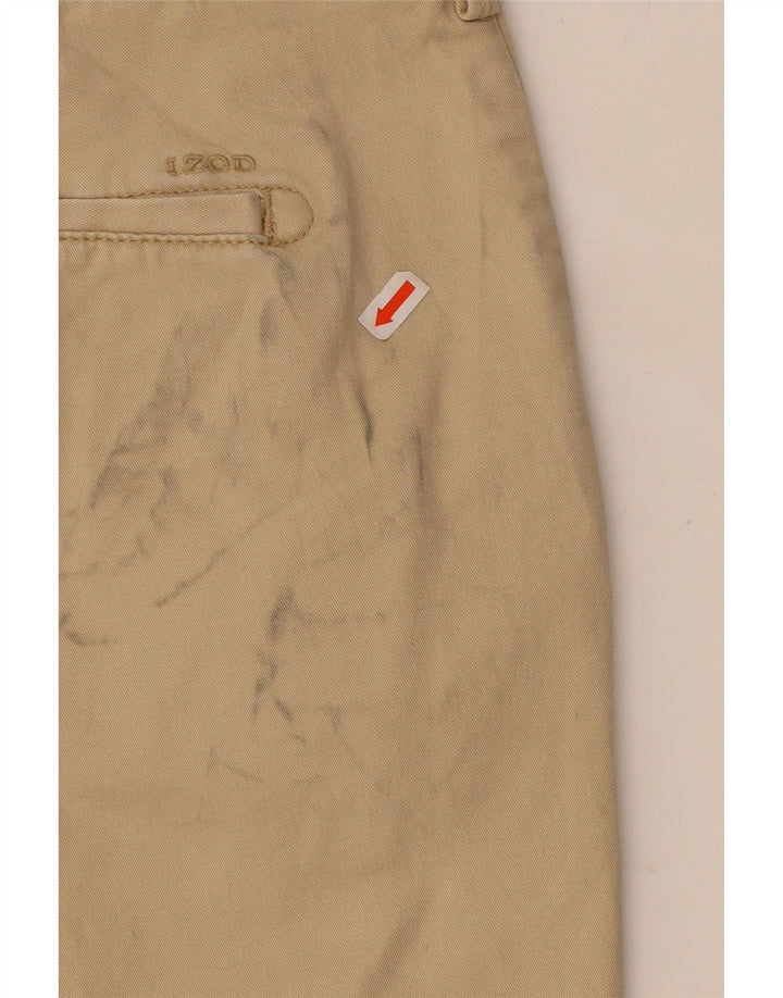 IZOD Mens Salt Water Straight Chino Trousers W40 L32 Beige Cotton Vintage Izod and Second-Hand Izod from Messina Hembry 