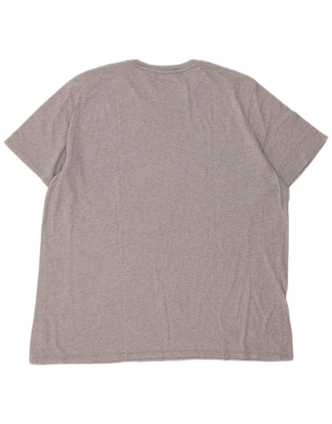 Camiseta gráfica masculina Levi's 2XL algodão manchado cinza