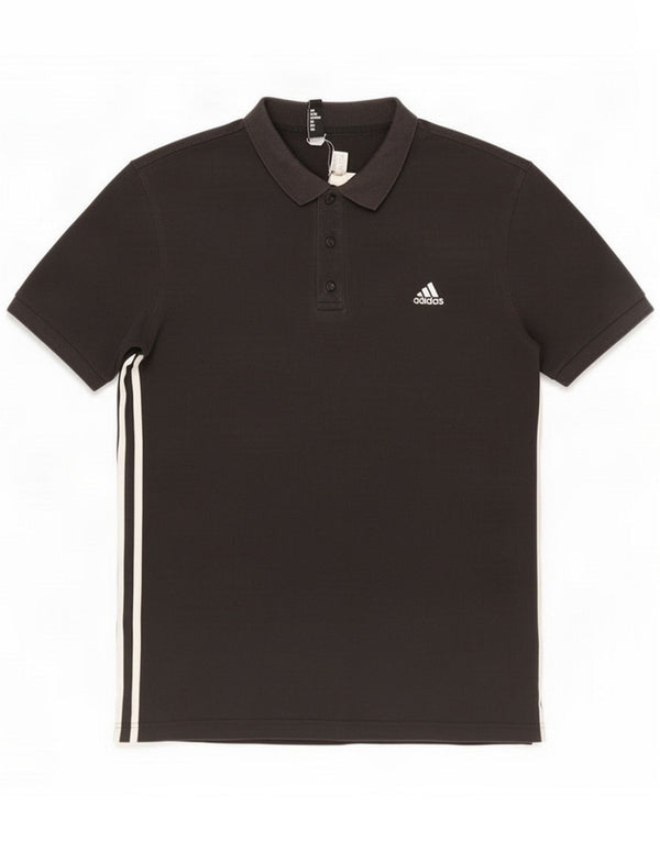 Adidas Mens Climalite Polo Shirt XL Preto Algodão