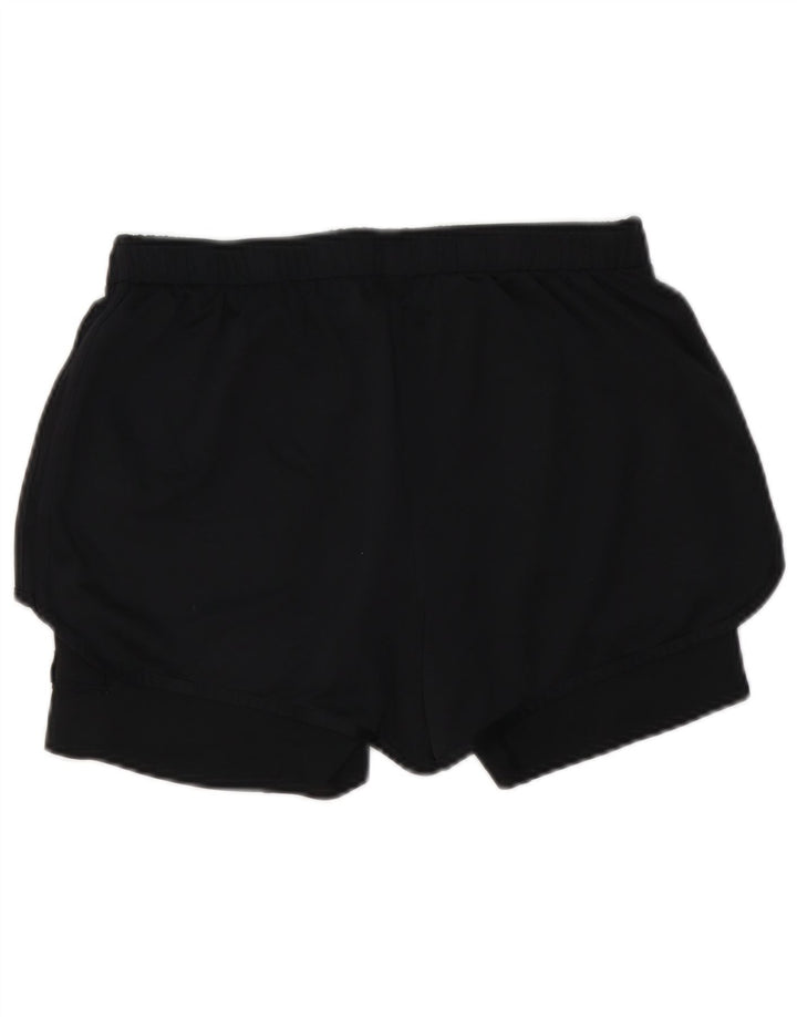 Shorts esportivos femininos Adidas UK 12 médio preto