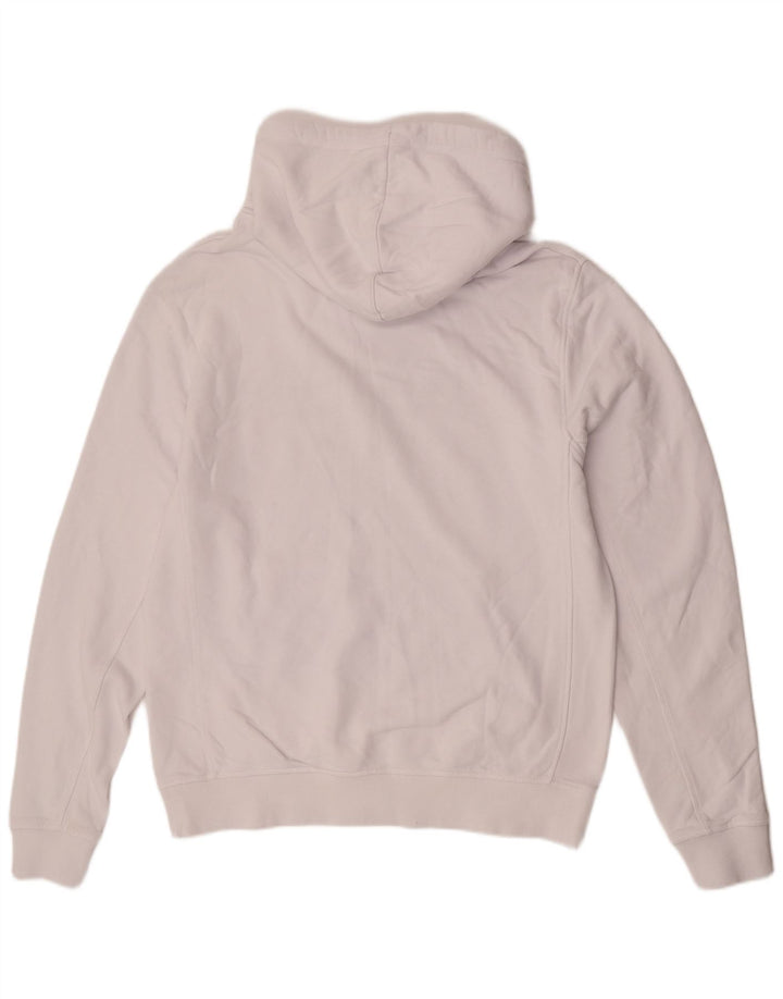 Jack Wills moletom com capuz masculino gráfico médio algodão branco