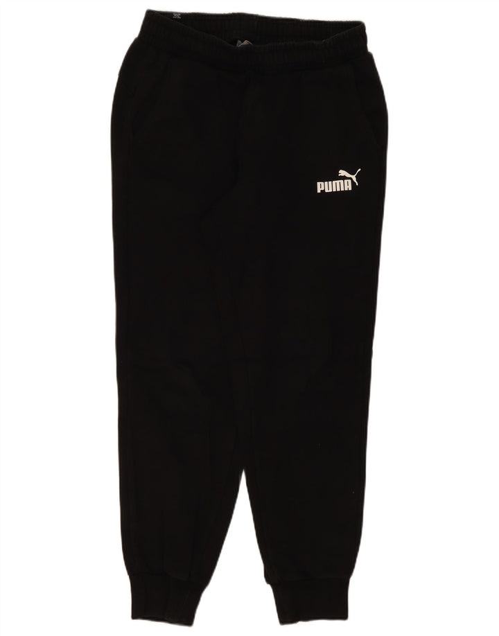 PUMA Mens Calças de treino Joggers Médio Algodão Preto