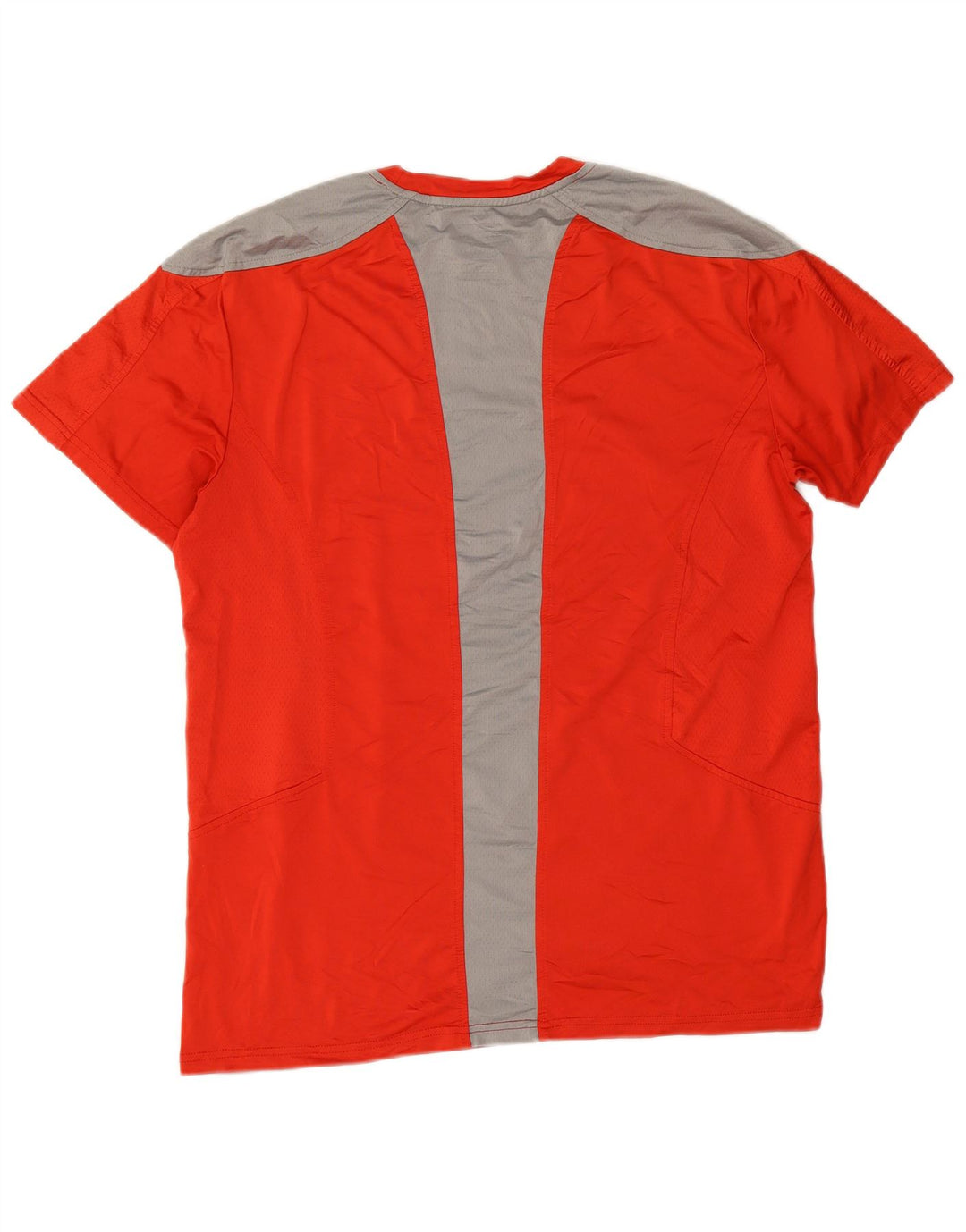 Camiseta masculina IZOD Top grande bloco colorido vermelho