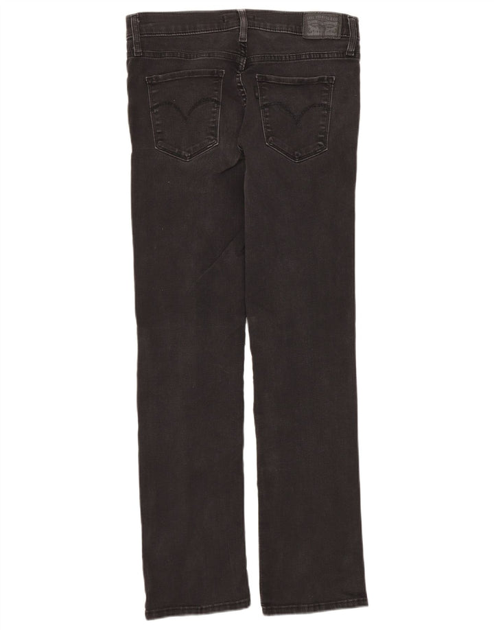 Shorts jeans feminino Levi's 314 Shaping W29 L28 algodão preto