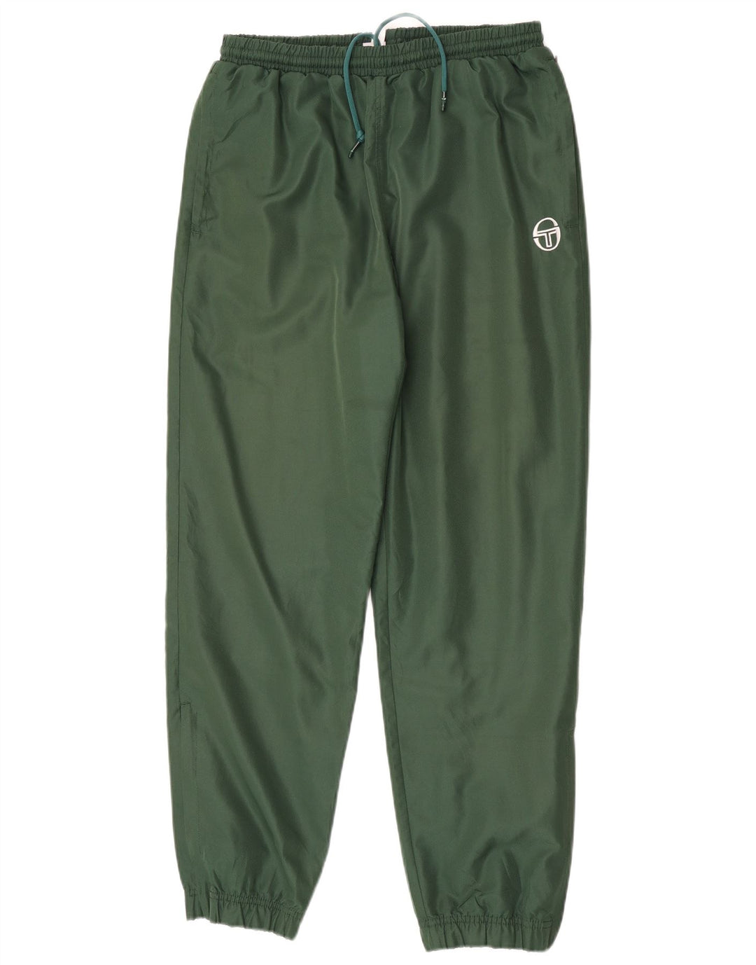 Sergio Tacchini Calça de treino masculina Joggers grande poliéster verde