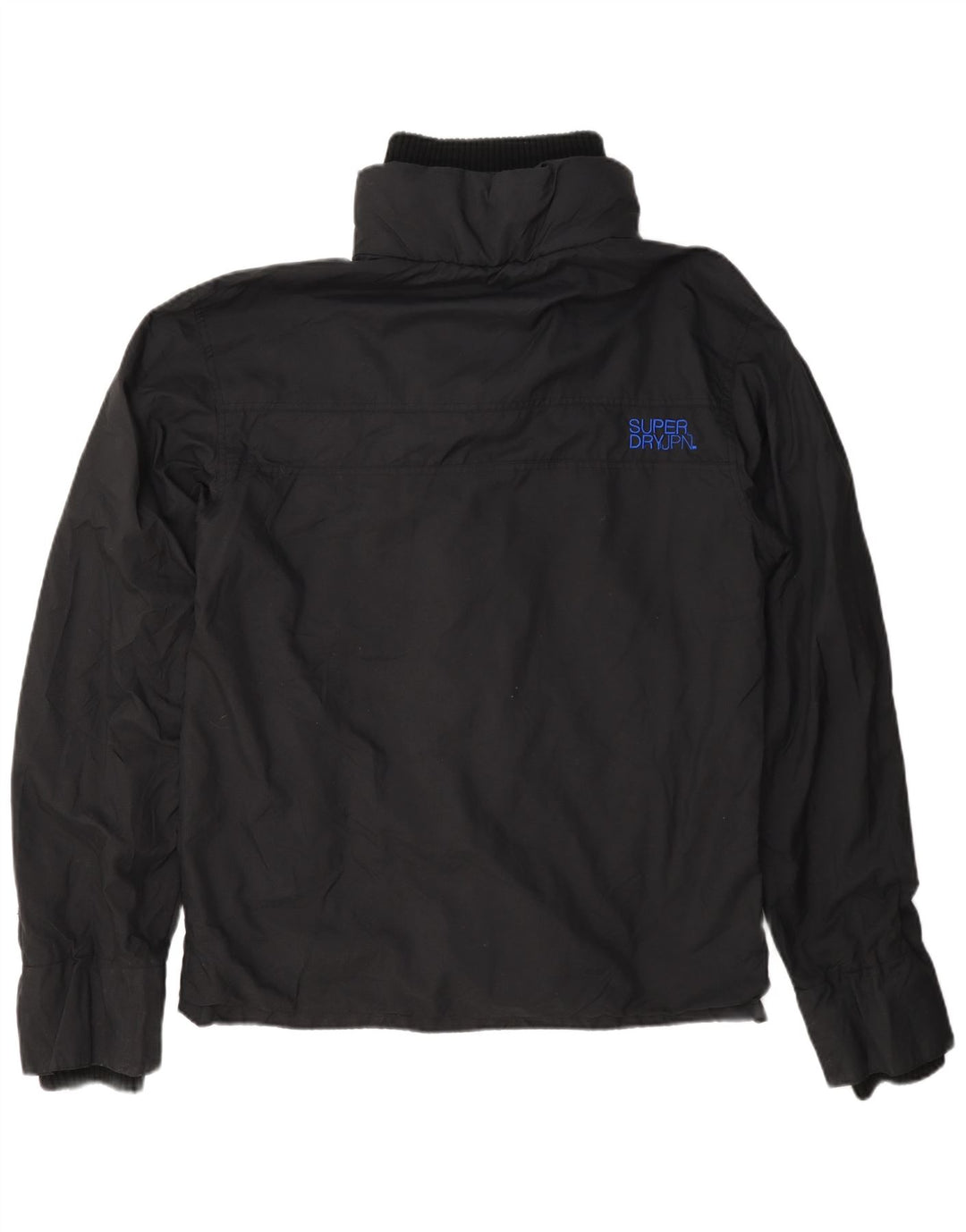 Jaqueta de chuva feminina Superdry UK 20 2XL preto nylon