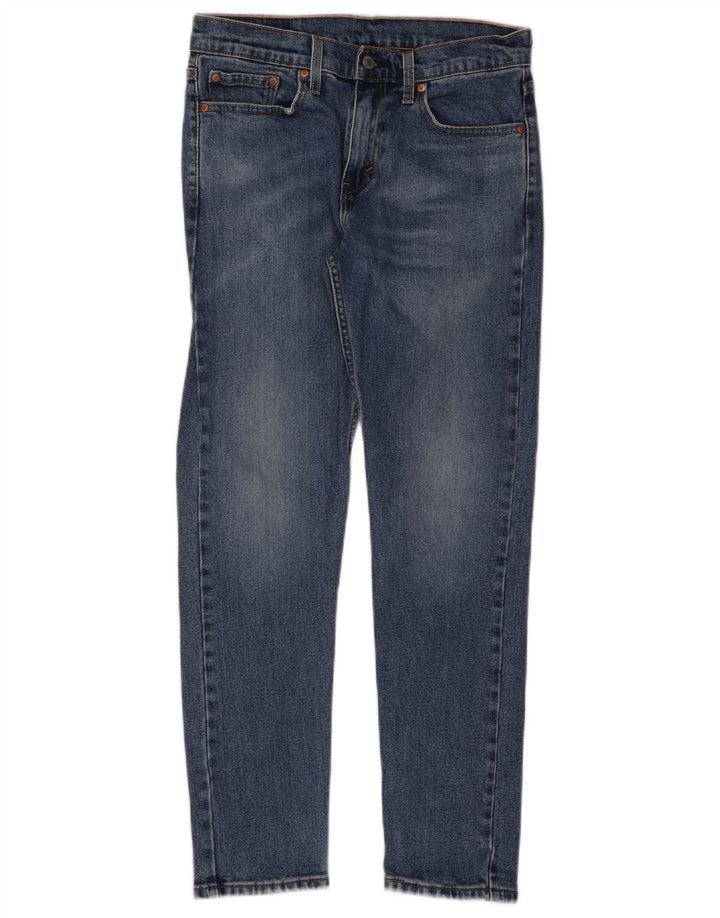 Calça jeans masculina Levi's 512 Slim Tapered W29 L30 azul algodão