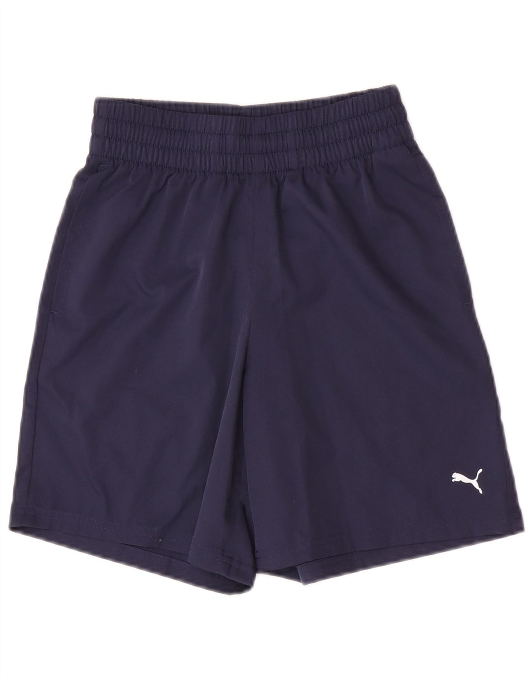 Shorts esportivos Puma meninos 5-6 anos XS azul marinho poliéster