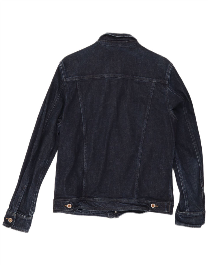 Jaqueta jeans masculina Timberland UK 38 algodão azul marinho médio
