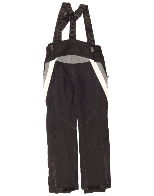 Colmar Mens Graphic Dungarees Ski Trousers IT 52 Large Black Colourblock