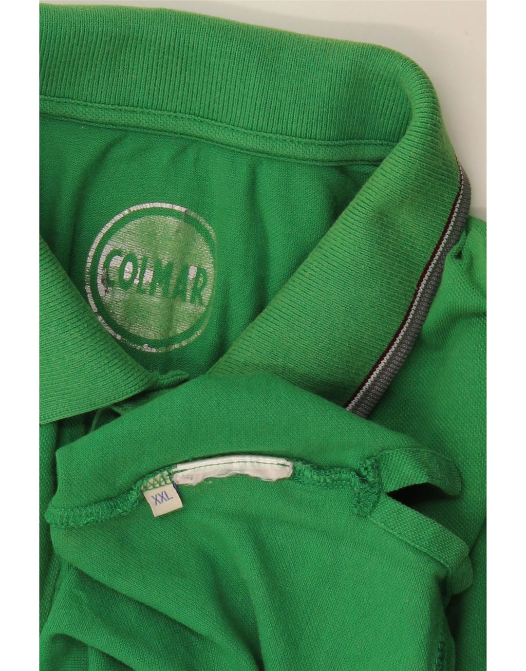 Camisa pólo gráfica masculina COLMAR 2XL verde