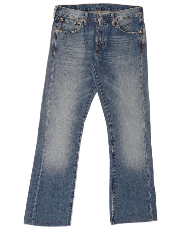 Levi's Masculino 527 Bootcut Jeans W31 L31 Azul Algodão