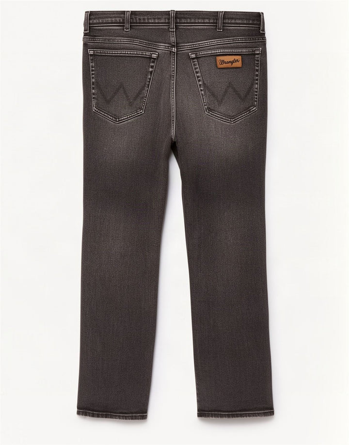 Wrangler Masculino Texas Straight Jeans W40 L32 Cinza Algodão