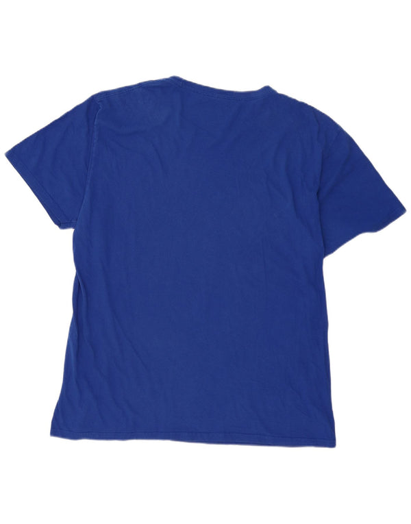 Camiseta Adidas Masculina Graphic Top XL Azul Algodão