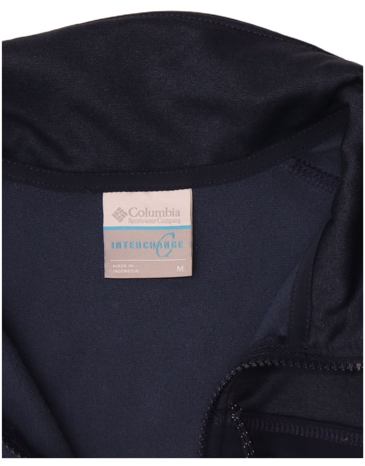 Columbia Mens Interchange Liner Tracksuit Top Jacket Médio Azul Marinho