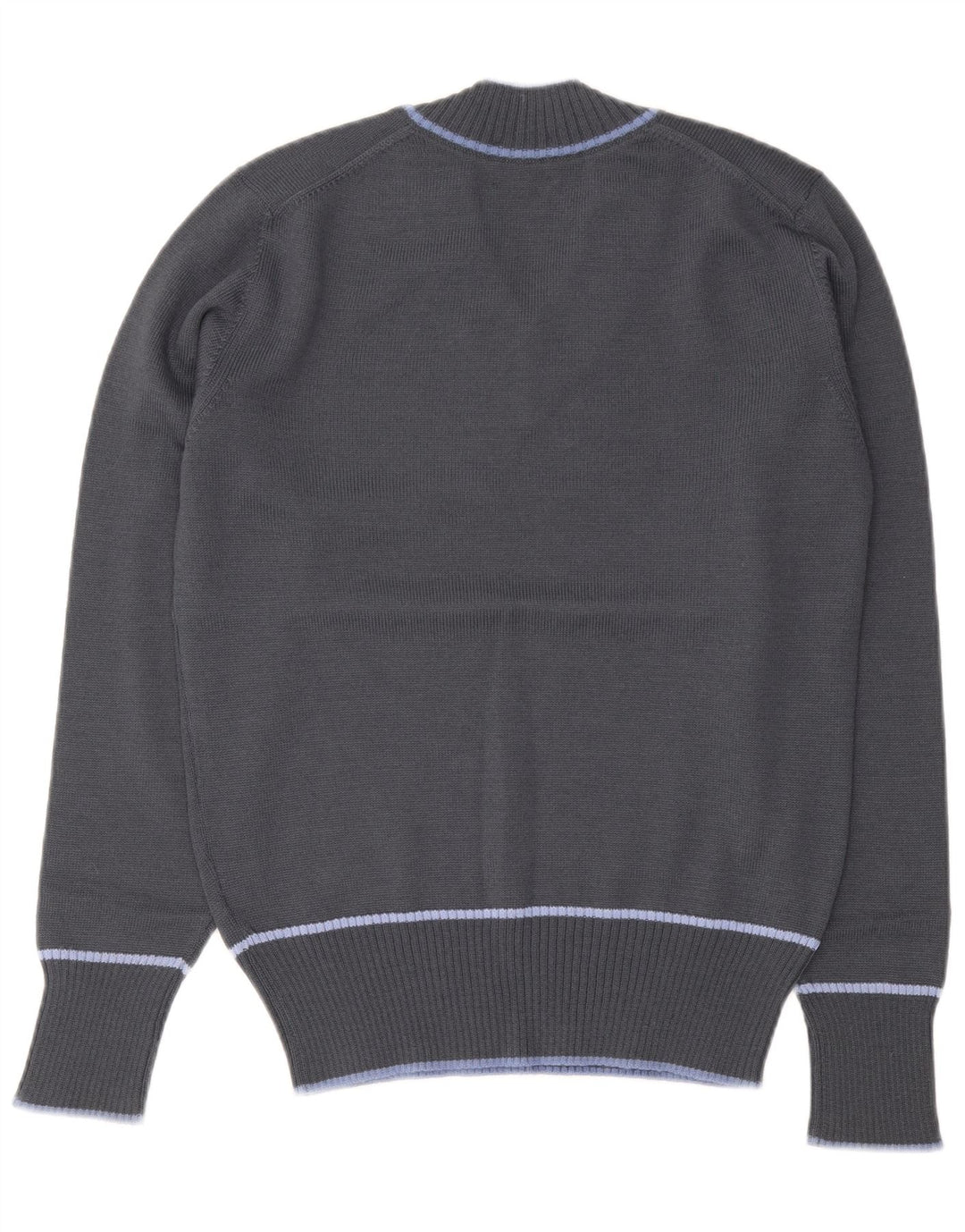 Suéter feminino Bleyle com decote em V IT 50 XL lã cinza