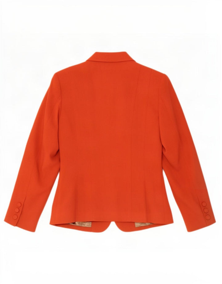 Jaqueta blazer feminina Ramsay com 4 botões Reino Unido 14 vermelho médio
