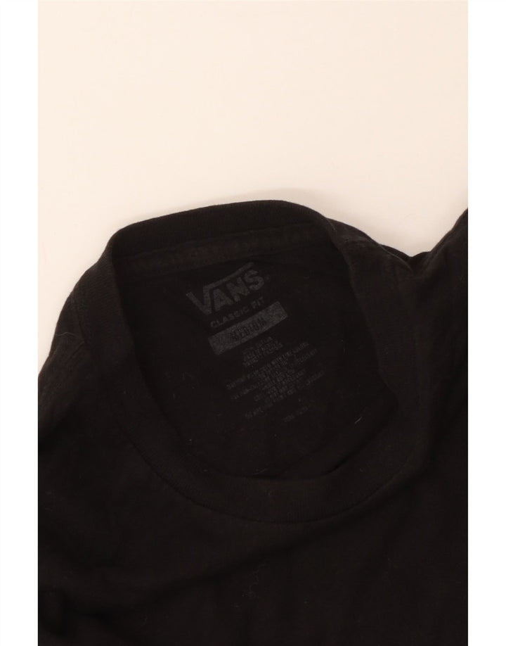 Camiseta Vans Masculina Classic Fit Graphic Top Médio Algodão Preto