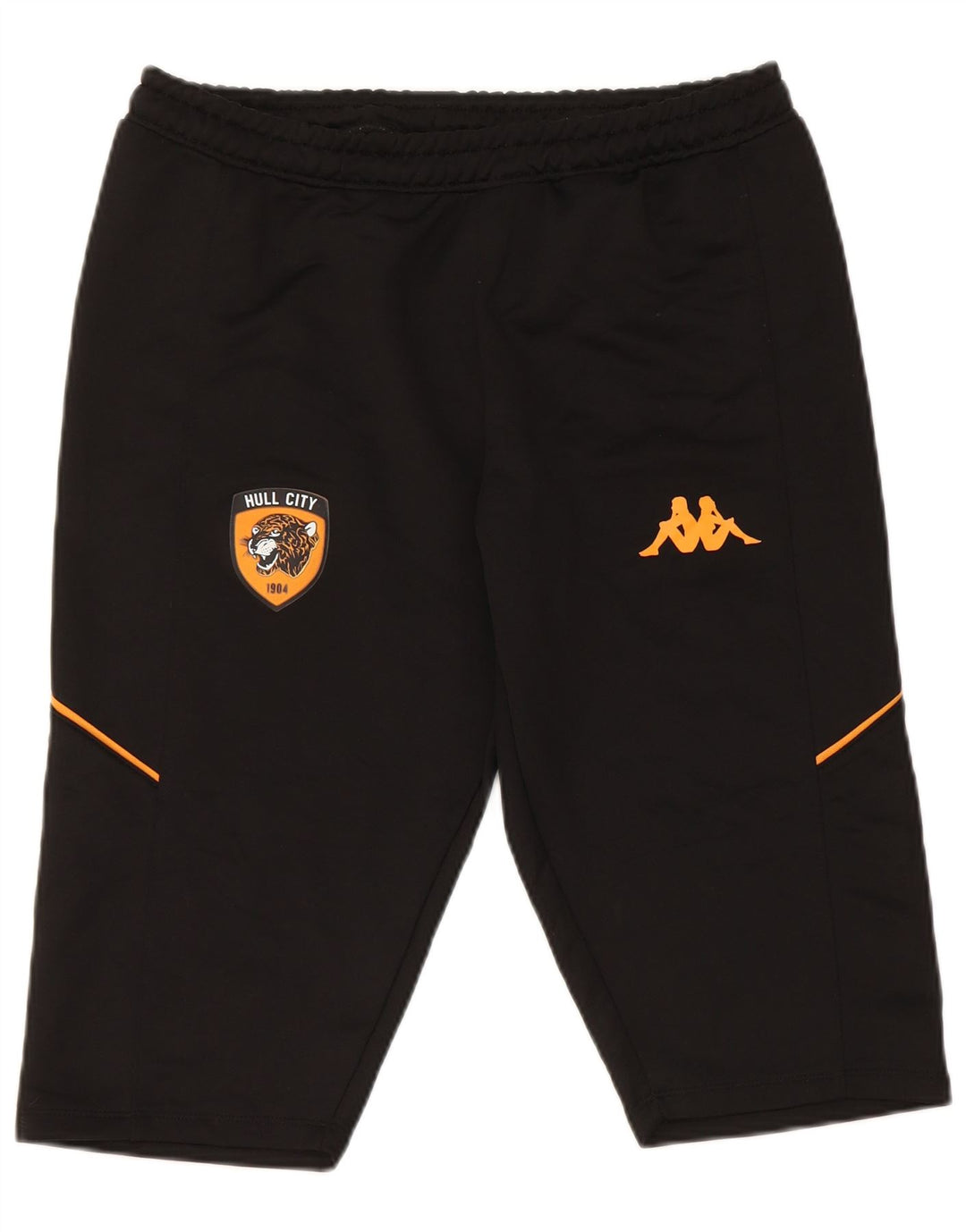 Kappa Mens Gara Bermuda Sport Shorts Médio Preto Poliéster