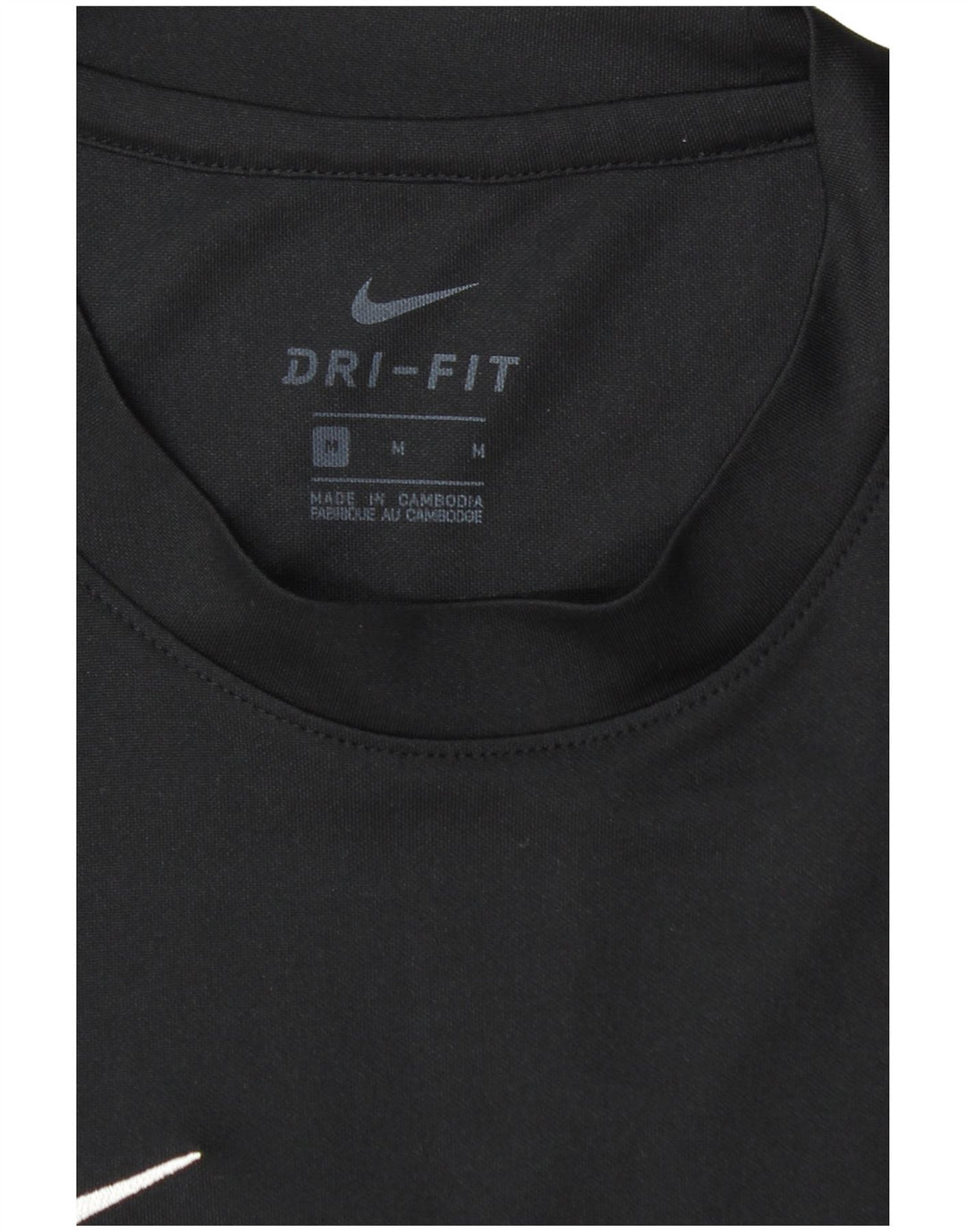 Camiseta Nike Masculina Dri Fit Top Médio Preto