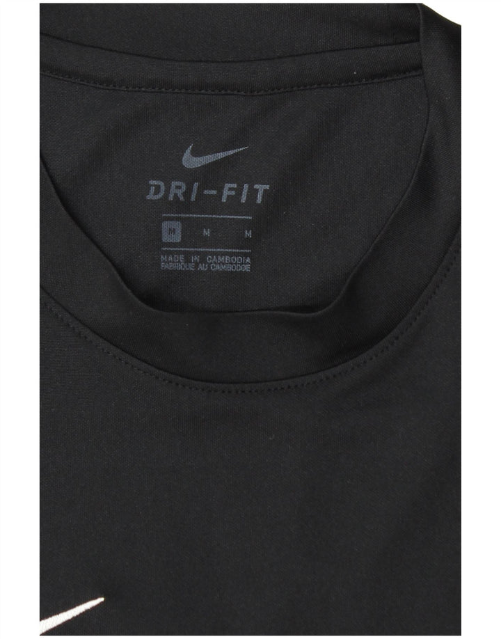 Camiseta Nike Masculina Dri Fit Top Médio Preto