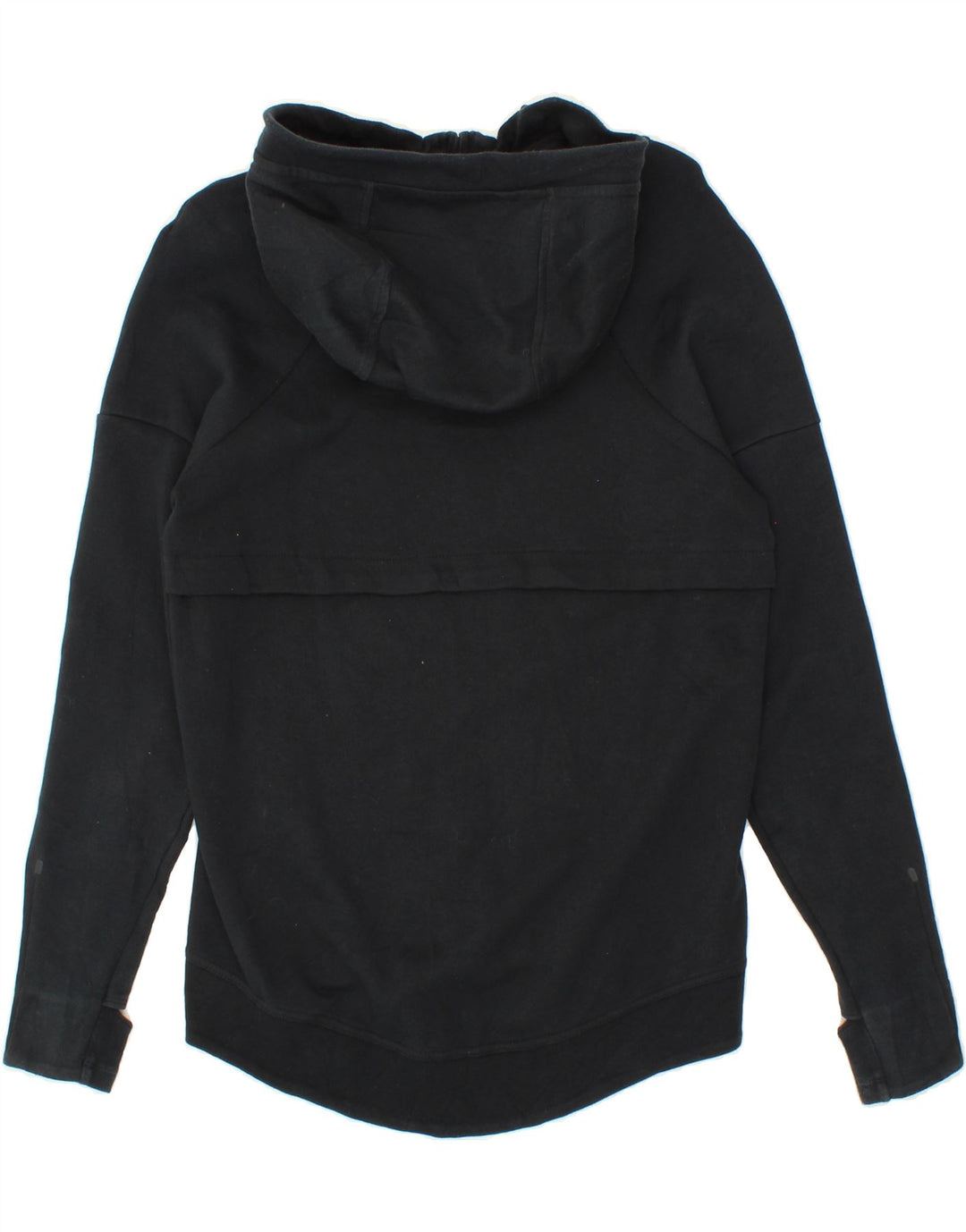 NIKE Mens Zip Hoodie Sweater XS Black Cotton Vintage Nike and Second-Hand Nike from Messina Hembry 