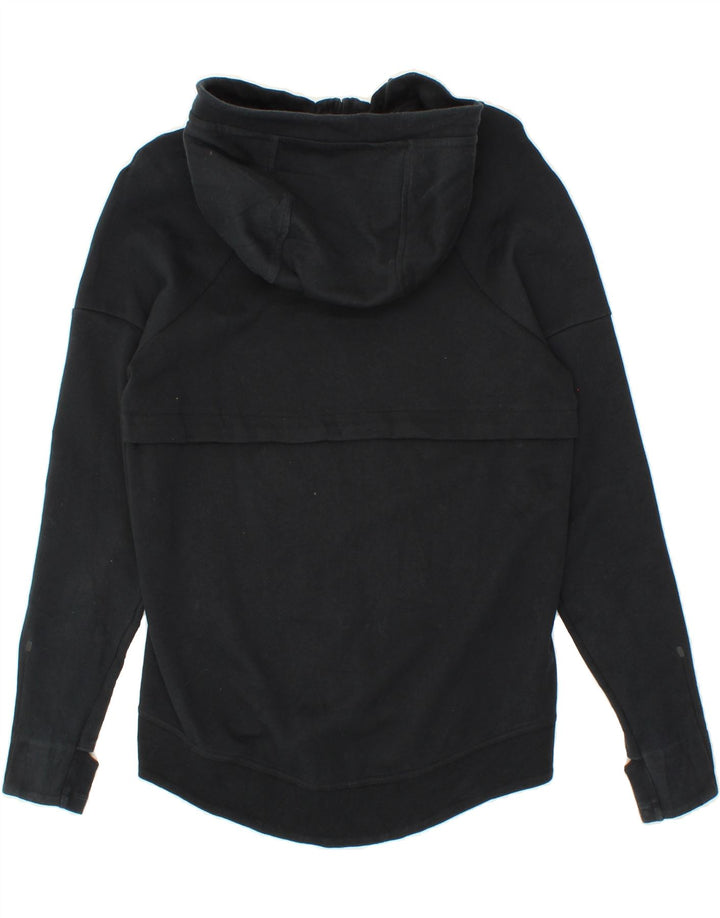 NIKE Mens Zip Hoodie Sweater XS Black Cotton Vintage Nike and Second-Hand Nike from Messina Hembry 
