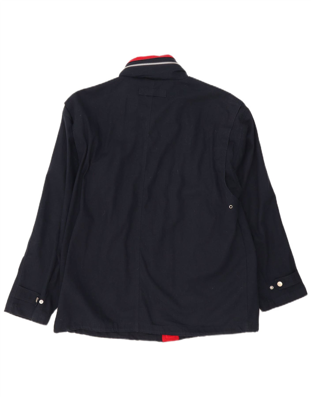 Jaqueta utilitária masculina com capuz OXER UK 40 grande algodão azul marinho