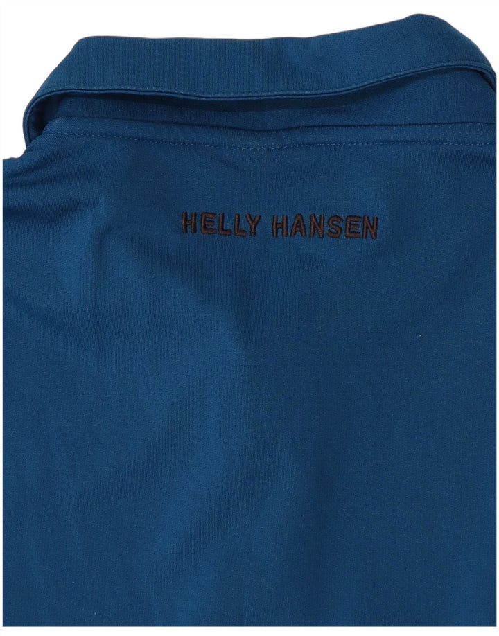 Camisa polo masculina Helly Hansen grande azul
