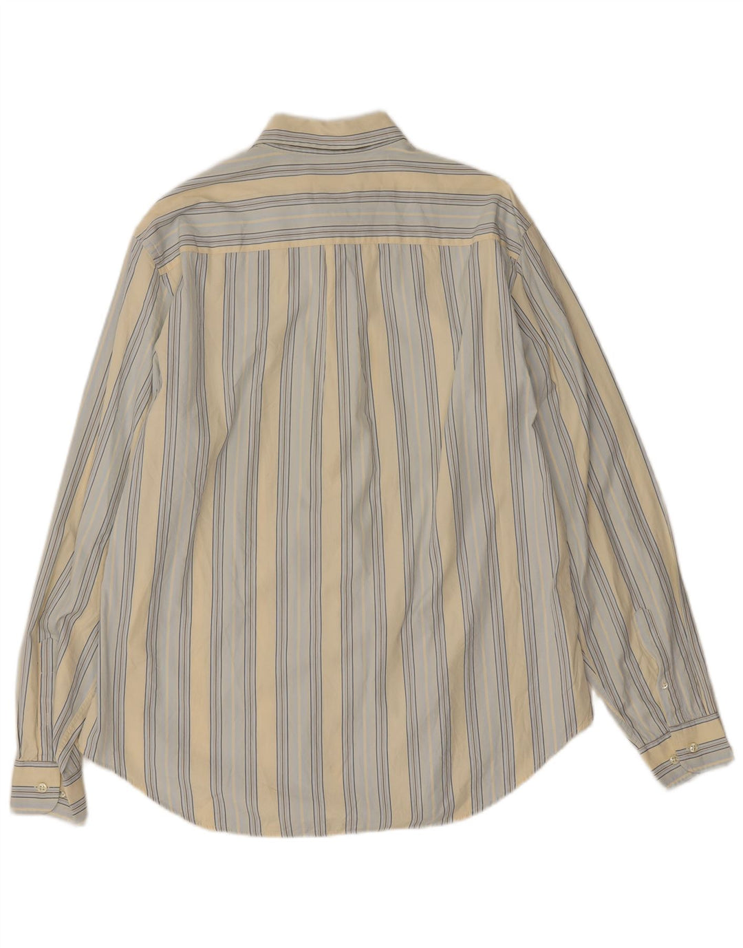Camisa masculina Massimo Dutti EU 44 XS listrada amarela