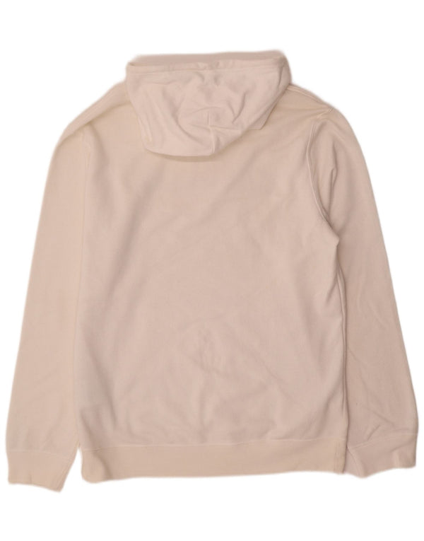 Jumper com capuz gráfico masculino Champion XL algodão branco