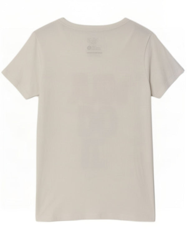 Camiseta Nike Feminina Slim Fit Graphic Top UK 14 Grande Branca