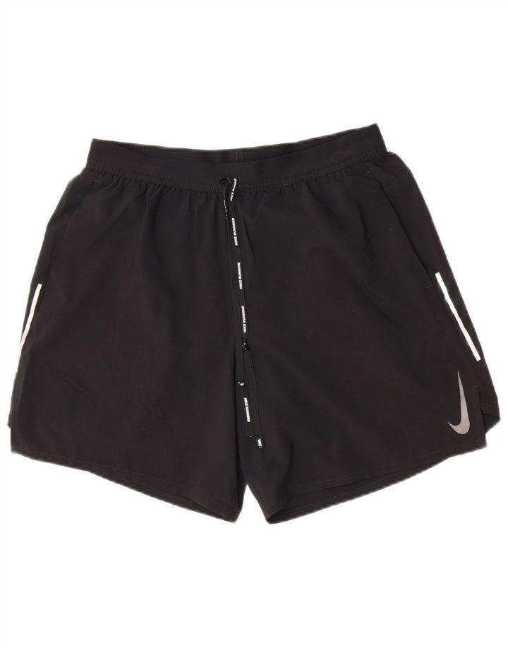 Nike Womens Dri Fit Sport Shorts Grande Poliéster Preto