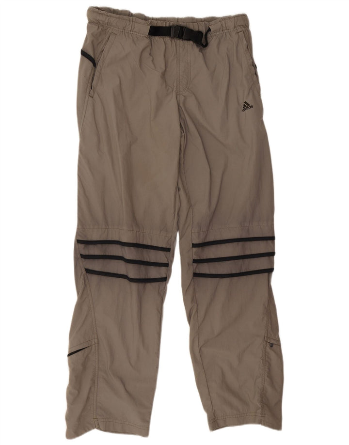 Calças impermeáveis Adidas Meninos 13-14 Anos Cinza Colourblock Poliamida