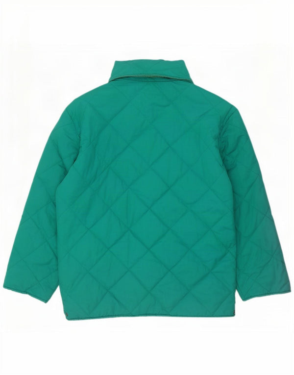 Jaqueta acolchoada masculina Fila IT 50 grande poliéster turquesa
