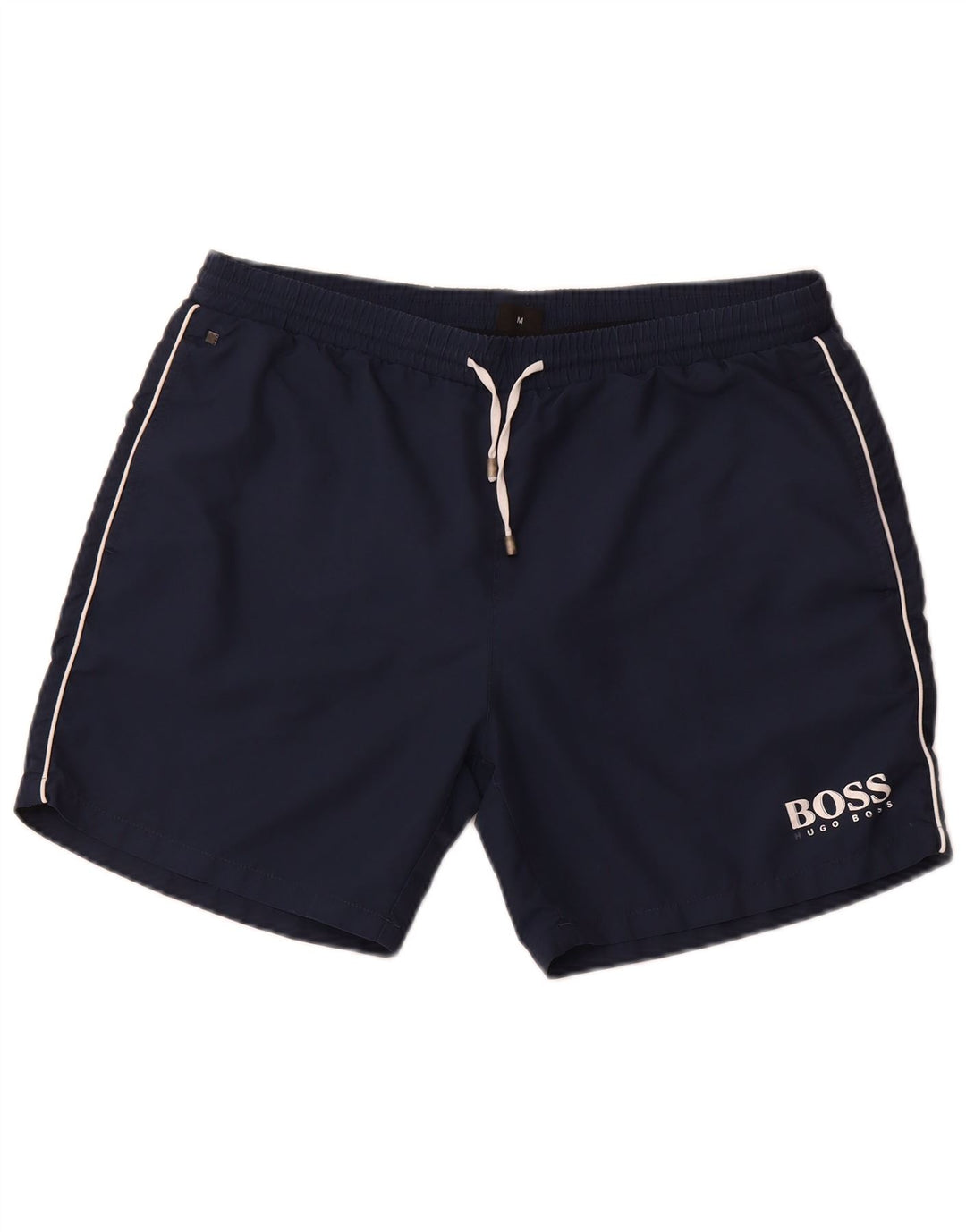 HUGO BOSS Roupa de banho masculina média azul marinho