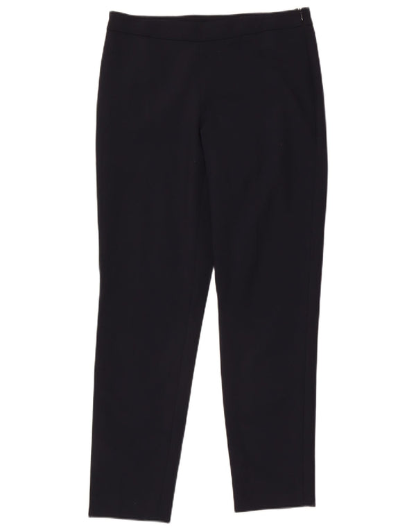 Calça casual slim feminina Hugo Boss W30 L29 azul marinho