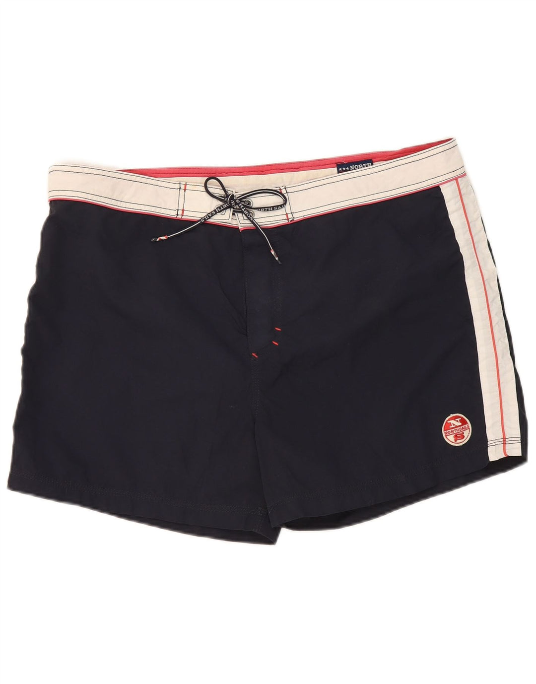 Shorts de natação masculino North Sails XL azul marinho Colourblock poliamida