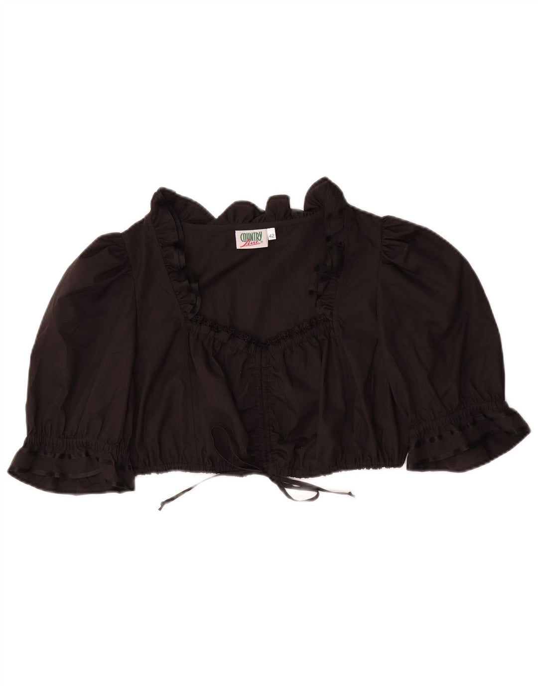 Blusa feminina COUNTRY Top IT 42 poliéster preto médio