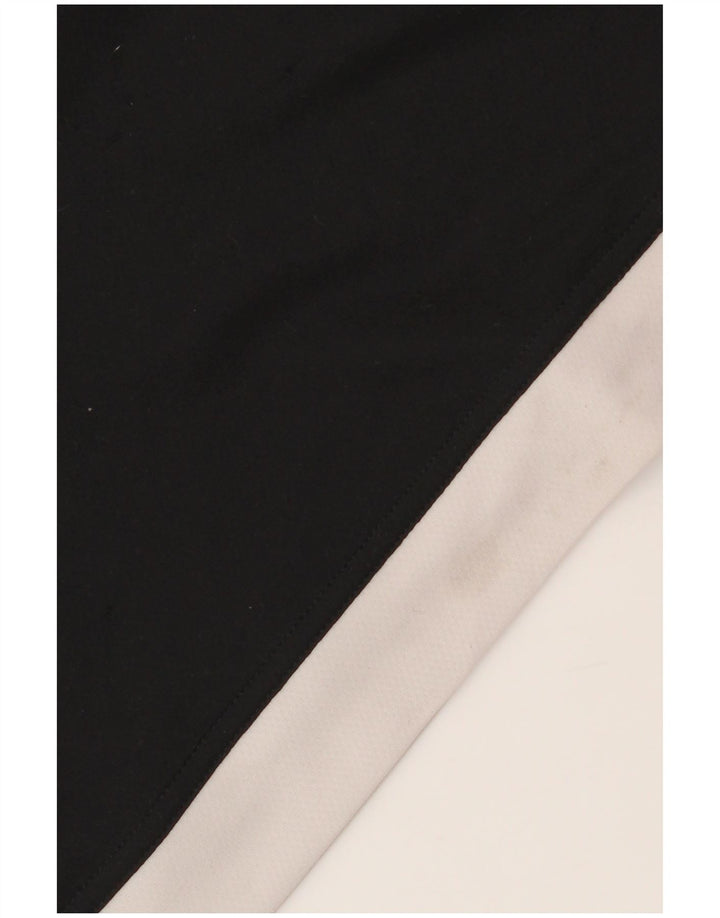 Camiseta Adidas Menino Climalite Top 13-14 Anos Preto Colorblock Poliéster