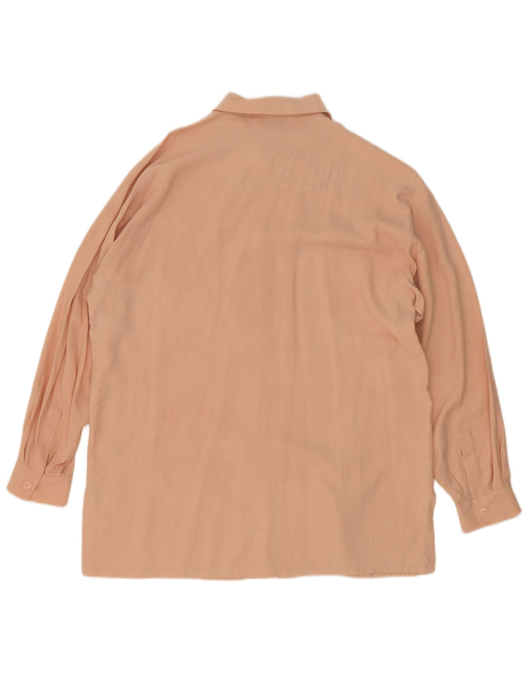 Blusa feminina Marks & Spencer St. Michael, Reino Unido, 14, grande, seda rosa