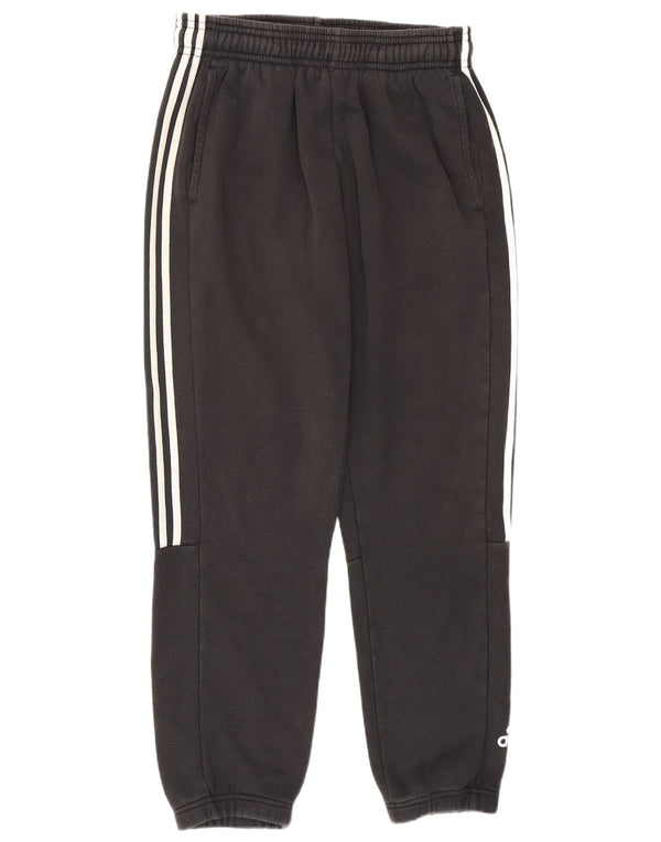 Adidas masculino gráfico agasalho calças joggers grande algodão preto