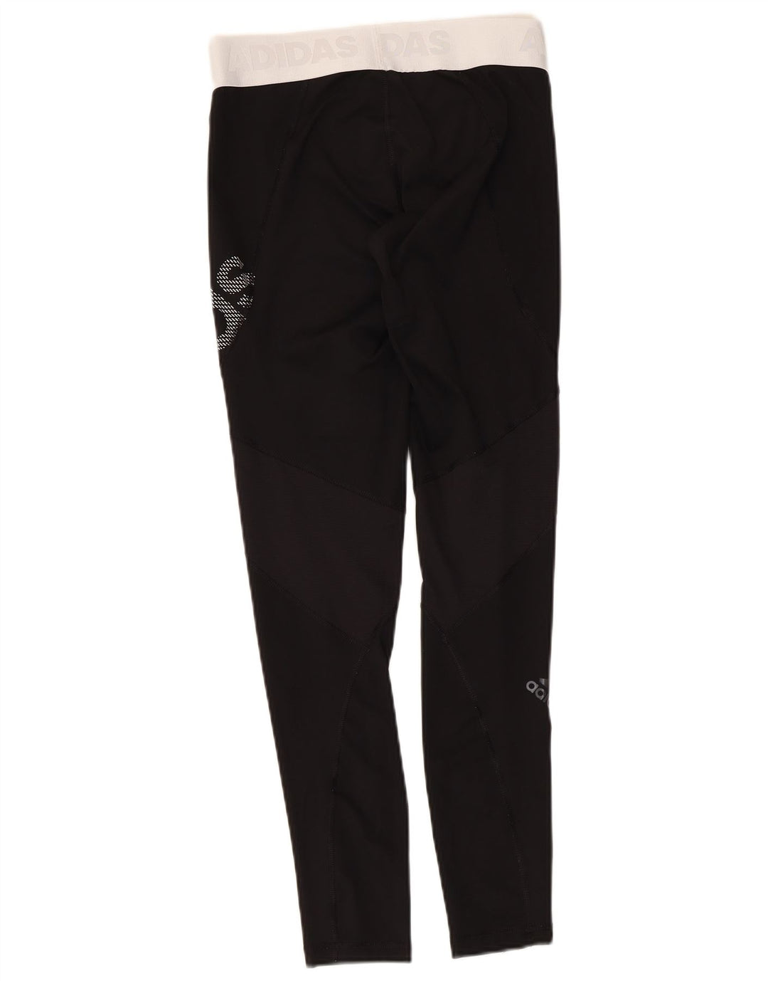 Adidas Womens Climacool Graphic Leggings UK 8/10 Pequeno Preto