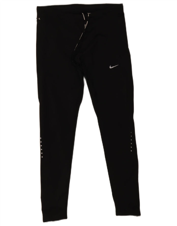 Leggings Nike Dri Fit UK 12 Médio Preto Poliéster