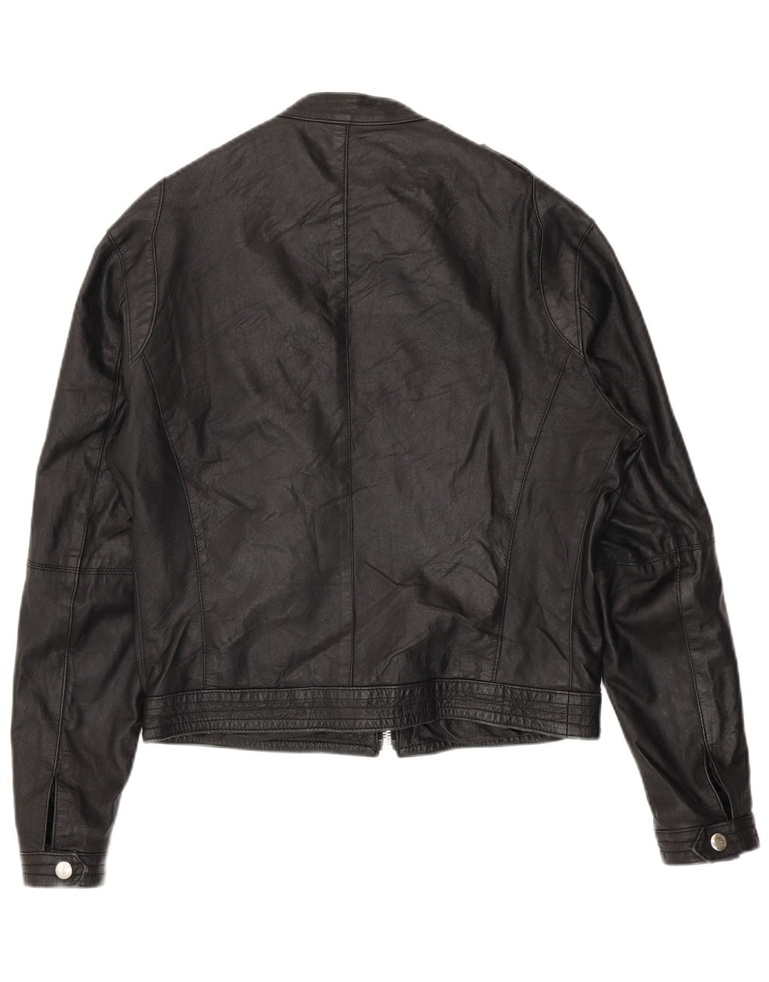 Jaqueta de couro militar feminina imperial IT 48 XL preta