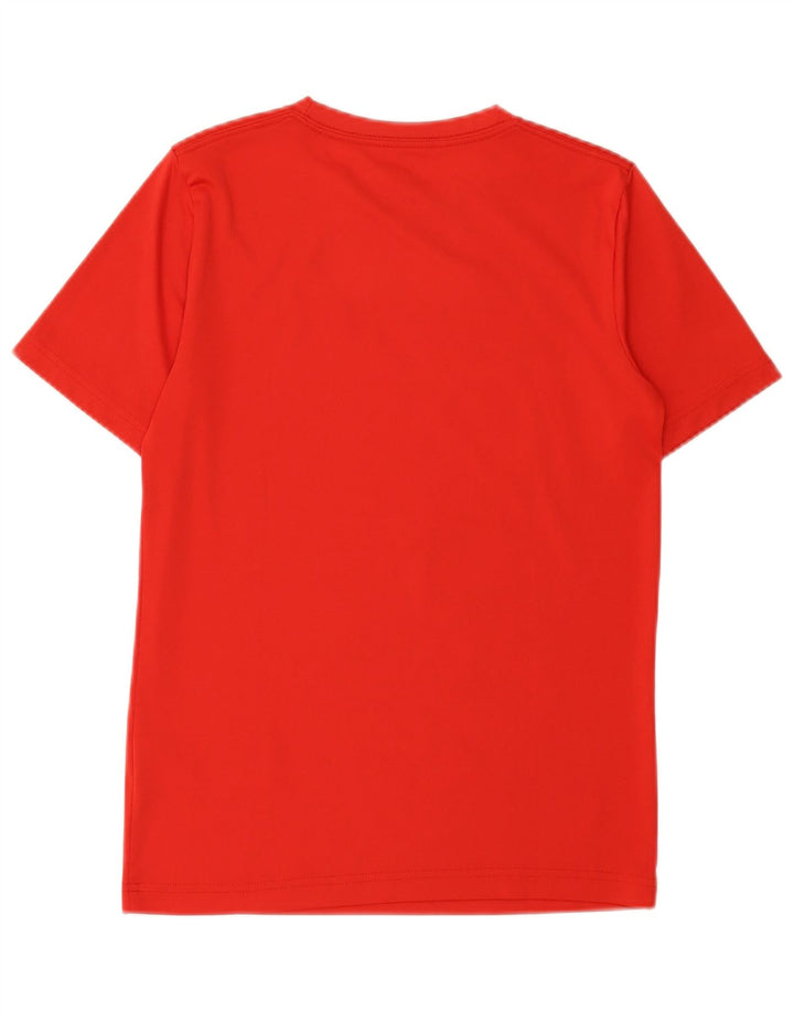 Camiseta gráfica Jordan Boys Top 12-13 anos grande poliéster vermelho